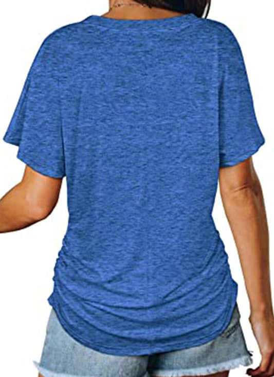 Soft Cotton V-Neck T-Shirt