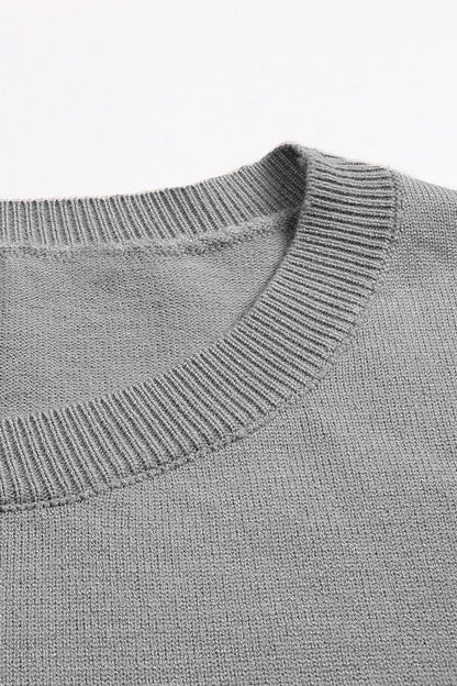 Color Block Knit Cozy and Chic Sweater